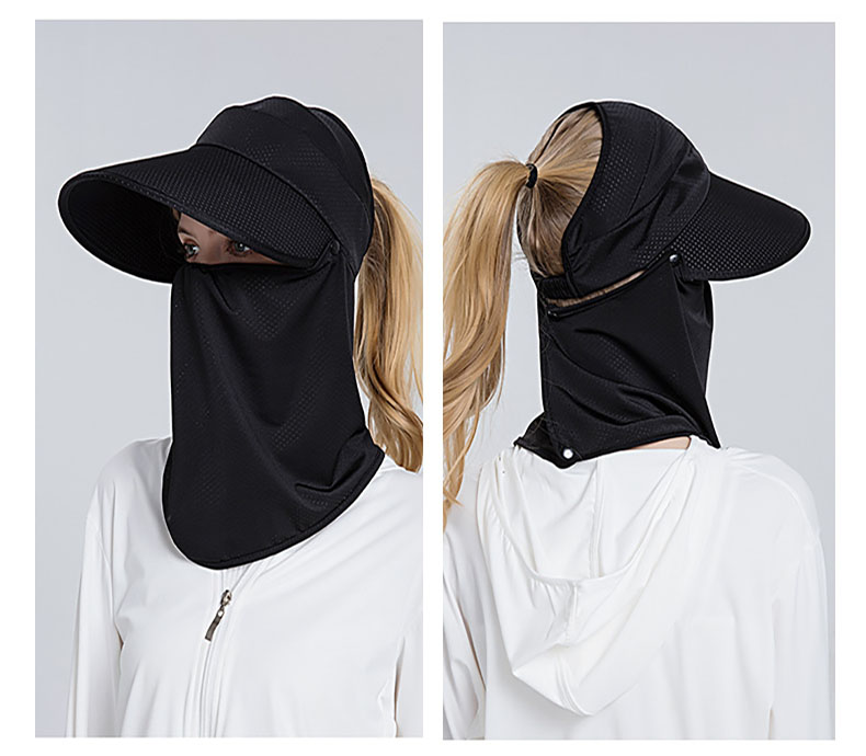 کلاه آفتابی با محافظ در برابر آفتاب