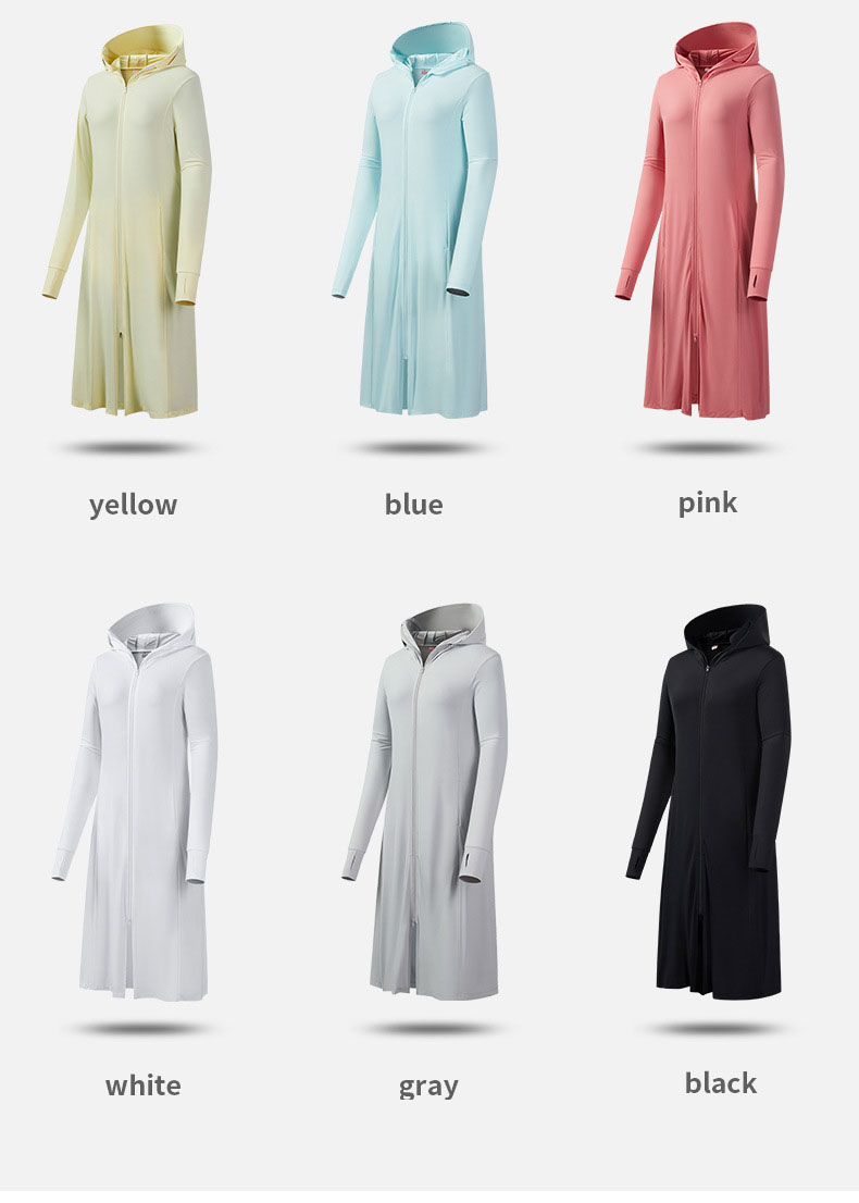 女性用UVカット日焼け止め衣類