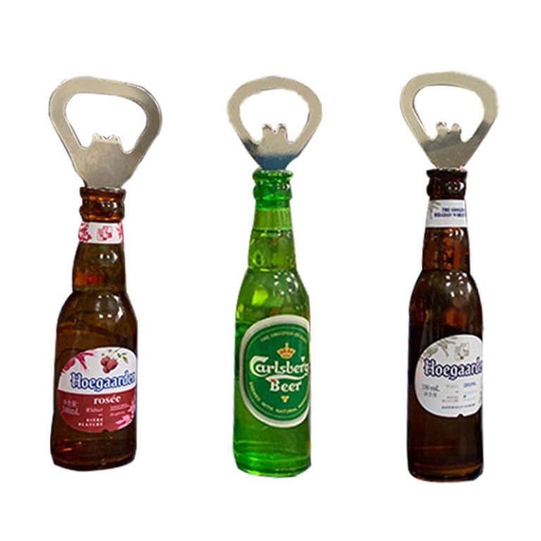 Décapsuleur 3D en forme de bouteille