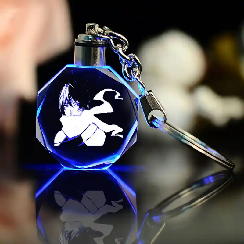 Personalized Crystal Keychain With Led