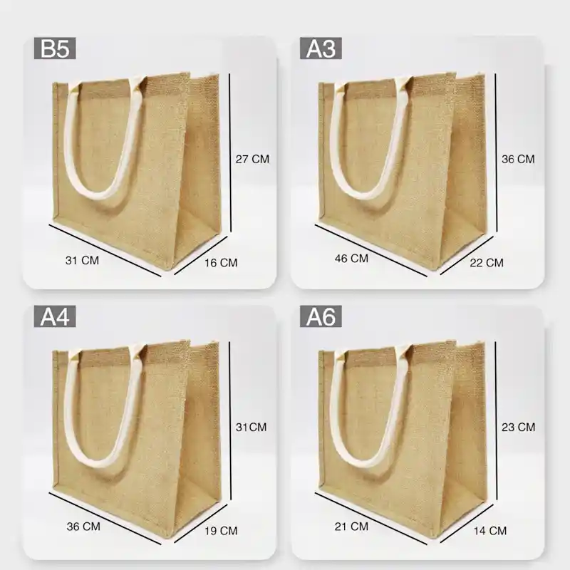 Jutové tašky na zakázku