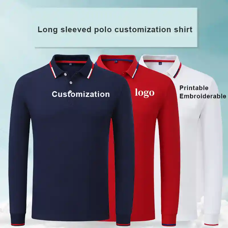 カスタムメイドのポロTシャツ