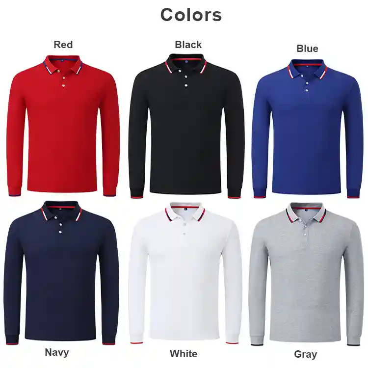 ポロTシャツ 長袖