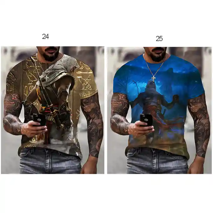 تی شرت های پرینت کامل سفارشی