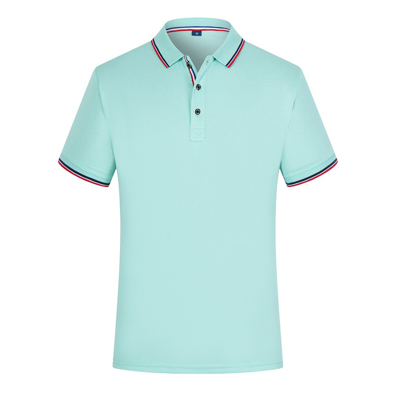 Custom Polo T-shirt with Short Sleeved Embroidered