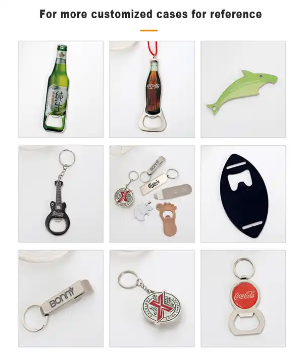 custom bottle opener keychain