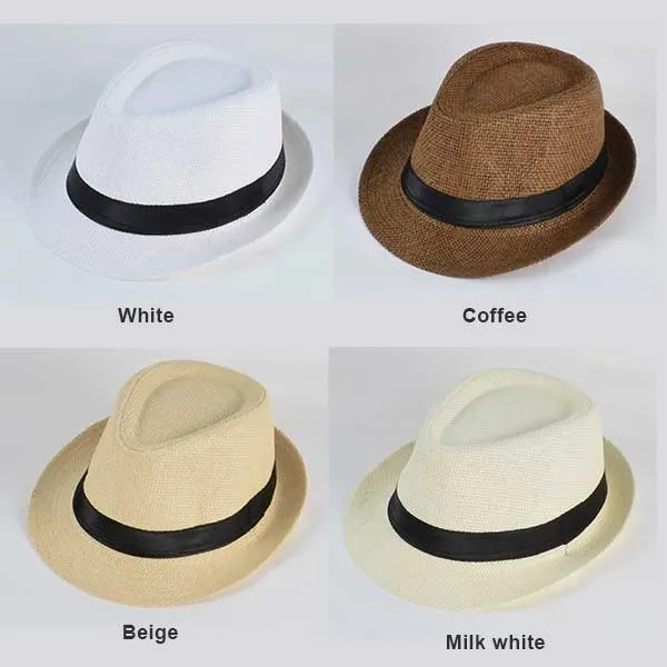 Batı kısa kenarlı hasır şapkalar