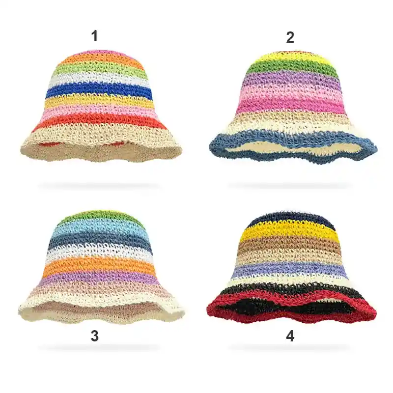 Gökkuşağı Güneş Şapkası