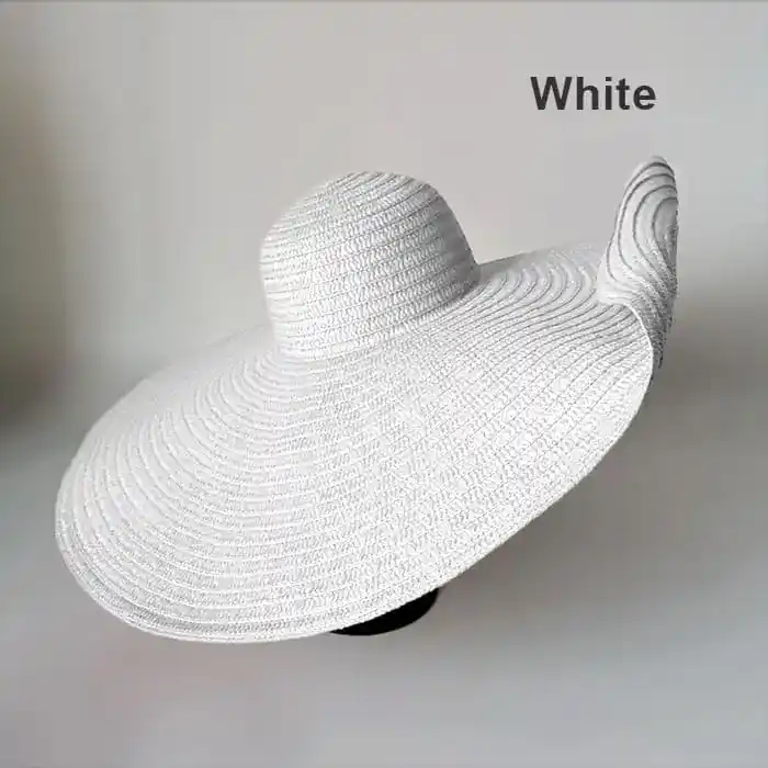 Hasır Plaj Şapkası