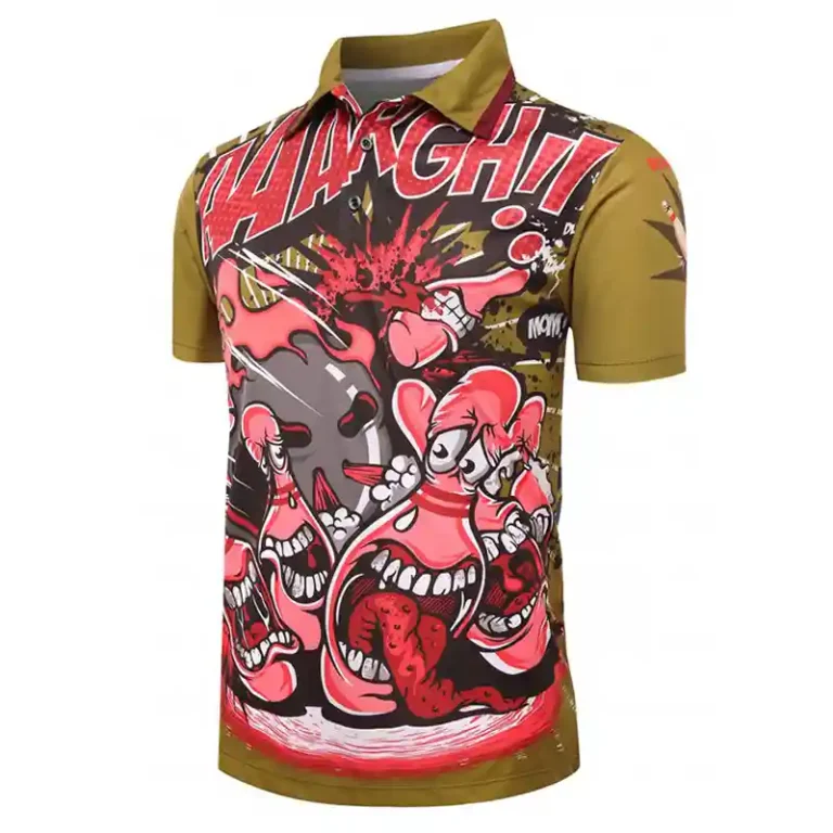 Polo T-Shirt Impression intégrale par sublimation thermique