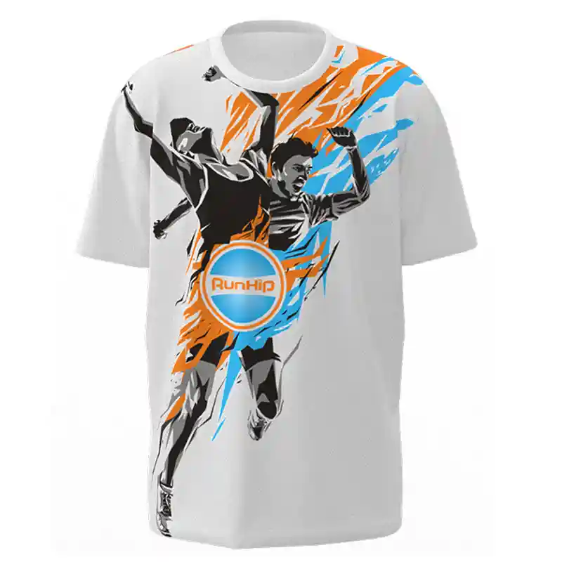 t-shirt graphique blanc