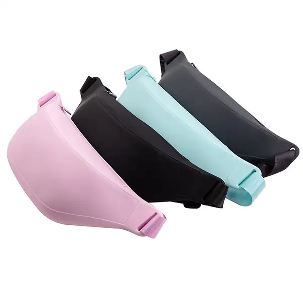 Waterproof Silicone Crossbody Waist Bag Sport Bag
