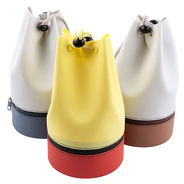 High Quality Promotion Silicone Drawstring Bag