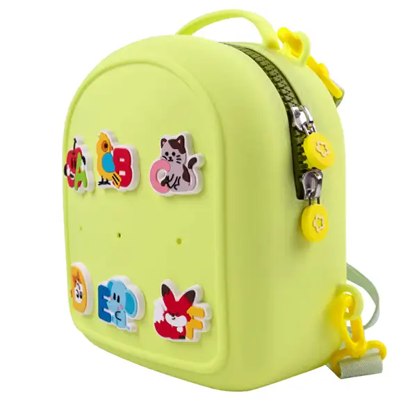 Cute Kids Silicone Backpack School Bag