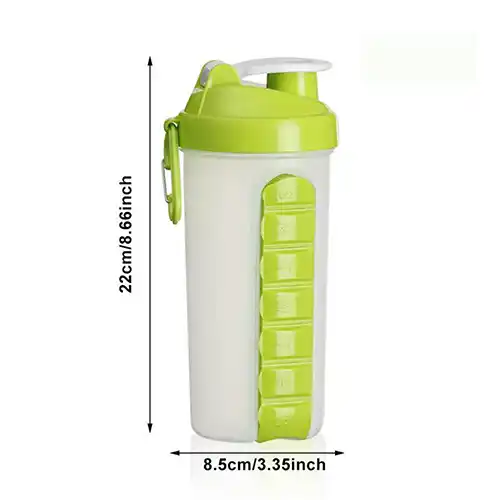 Ravista pullon pillerikotelo