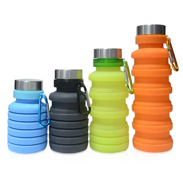 Összecsukható szilikon vizespalack 17oz