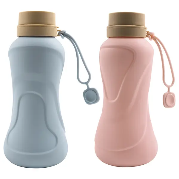 Бутылка для воды с силиконом