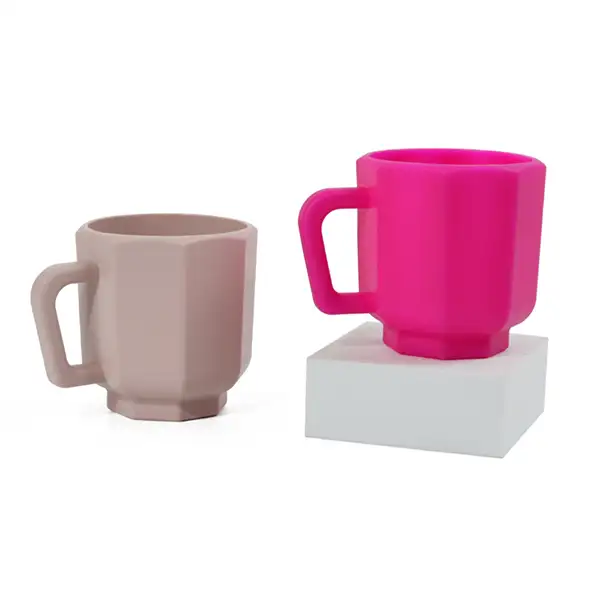 كوب سيليكون مع مقبض كوب قهوة