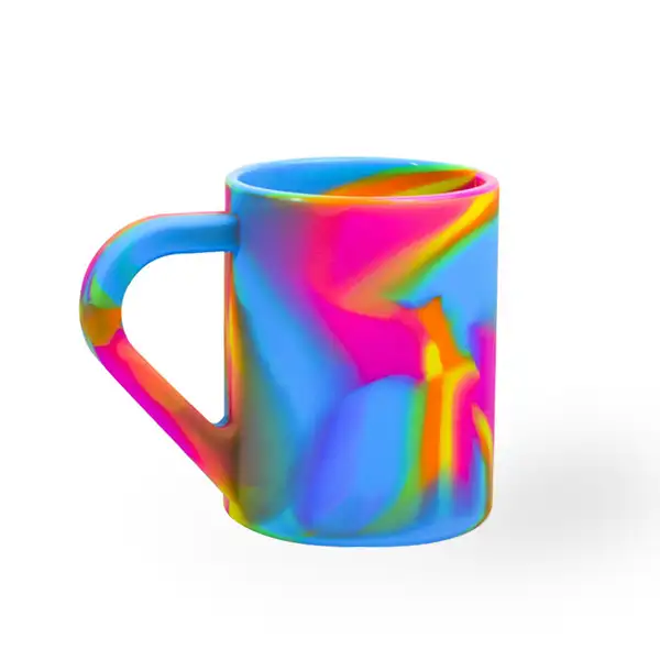 Teás kávés bögrék nyéllel szilikon bögrék