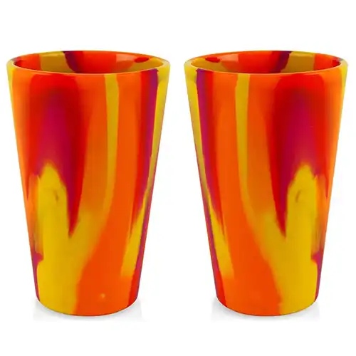 silikonové šálky na čaj