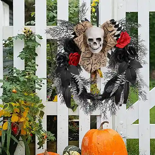 Výprodej halloweenských dekorací