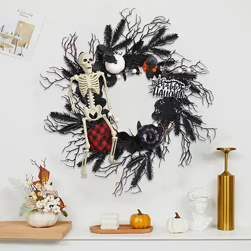 Vente de décorations d'Halloween