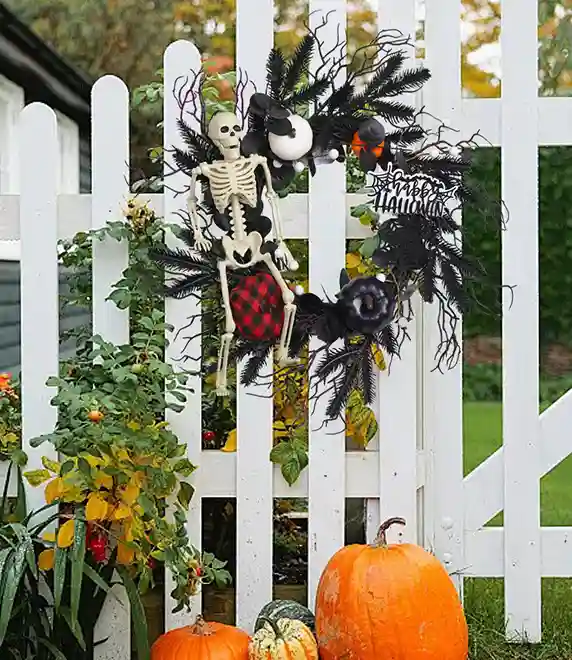 Décoration de squelette d'Halloween