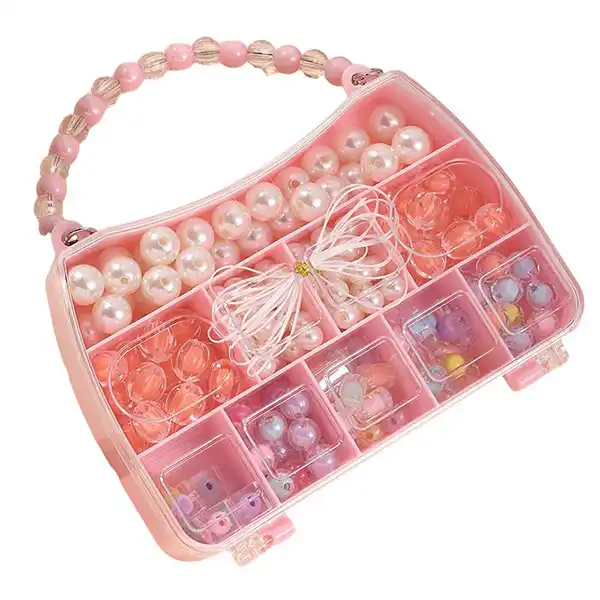 Puzzle fai da te perline portagioie giocattolo ragazza