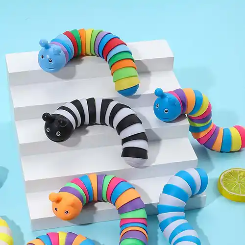 Gökkuşağı Salyangoz Fidget Oyuncağı