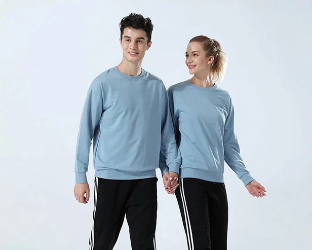 Pánská mikina s kulatým výstřihem