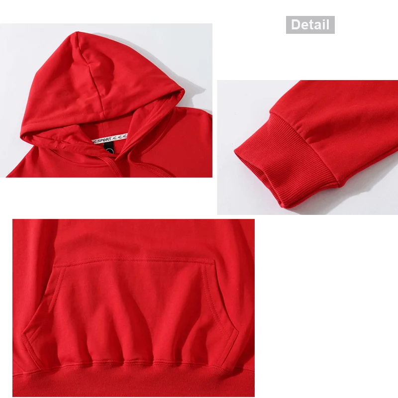 Mikina s kapucí v těžké váze